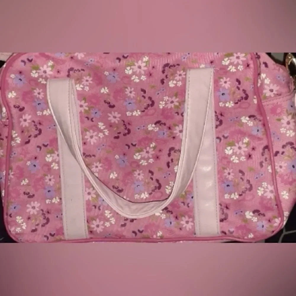🎀Disney Store Princess LG Pink overnight Duffel bag crossbody 🛍️